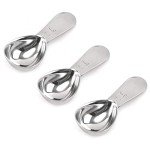 3-Piece Stainless Steel Coffee Scoop Set