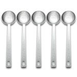 Timoo 5-Piece Stainless Steel Coffee Scoop Set