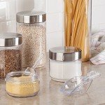 Measuring Scoop Set – 4 Clear Cups for Coffee