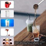 Timoo 5-Piece Stainless Steel Coffee Scoop Set
