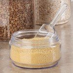 Measuring Scoop Set – 4 Clear Cups for Coffee