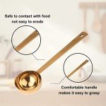Gold Stainless Steel Coffee Scoop Set - 2 Pack