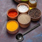 Black Stainless Steel 2-Tablespoon Coffee Scoop