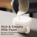 4-in-1 Electric Milk Frother for Coffee Drinks