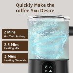 4-in-1 Electric Milk Frother for Coffee Drinks