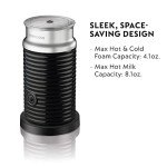 Nespresso Aeroccino3 Milk Frother - Black