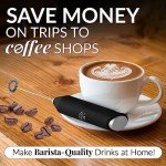 Zulay Kitchen Handheld Stainless Steel Milk Frother