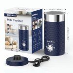 SIMPLETASTE 4-in-1 Electric Milk Frother