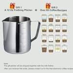 Handheld Battery-Powered Milk Frother for Coffee