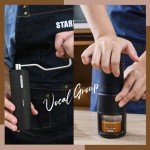 Portable Espresso Maker & Grinder Set for Travel