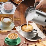 BIZEWO 4-in-1 Electric Milk Frother and Warmer