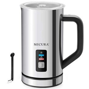 Secura Electric Milk Frother for Lattes & More