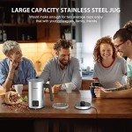 BIZEWO 4-in-1 Electric Milk Frother and Warmer