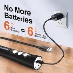 FoodVille MF02 Handheld Milk Frother for Coffee