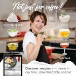 PowerLix Battery-Operated Handheld Milk Frother