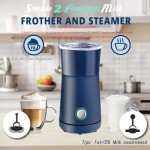 Huogary 2-in-1 Milk Frother and Steamer