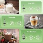 Maestri House 21OZ Milk Frother & Steamer