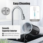 Ovetedot 4-in-1 Milk Frother and Steamer