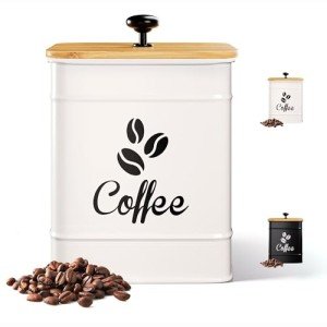 Airtight 40 oz Coffee Canister for Freshness