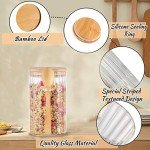 Large Airtight Glass Coffee Storage Jar with Spoon