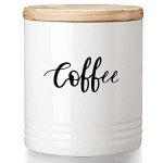 LEETOYI 4.5" White Coffee Storage Container