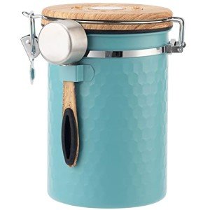 TEDSWAIT Airtight Stainless Steel Coffee Canister