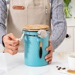 TEDSWAIT Airtight Stainless Steel Coffee Canister