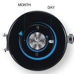 JENNIMER Large Stainless Steel Coffee Canister