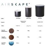 Airscape Kilo Coffee Storage Canister - Matte White