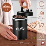 GMISUN Airtight Coffee Canister - 33 fl oz