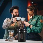 Airtight 1800ML Coffee Canister with Date Tracker