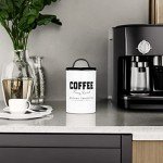 Amici Home Cottage Metal Coffee Canister - 42 Ounce