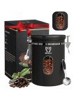 Premium Airtight Coffee Canister with Date Tracker