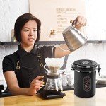 Airtight 1800ML Coffee Canister with Date Tracker