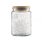 Vintage Airtight Glass Storage Jar for Coffee & Tea