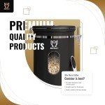 Premium Airtight Coffee Canister with Date Tracker