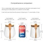 Airtight Glass Coffee Canister with Spoon