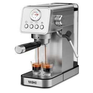 YASHE 20 Bar Espresso Maker with Milk Frother