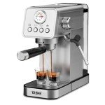 YASHE 20 Bar Espresso Maker with Milk Frother
