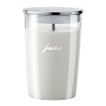 Jura E8 Automatic Espresso Machine Bundle - White