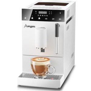 Programmable Espresso Machine with Built-In Grinder