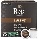 Peet's Coffee Dark Roast K-Cup Pods - 75 Count