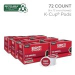 Eight O'Clock Coffee Medium Roast K-Cup Pods - 72 Count