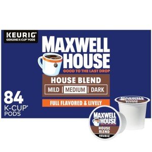 Maxwell House Medium Roast K-Cup Coffee Pods - 84 ct