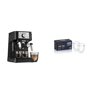 De'Longhi Manual Espresso Machine with Milk Frother