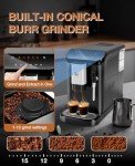 20 Bar Espresso Machine with Grinder and Frother
