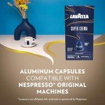 Lavazza Super Crema Nespresso-Compatible Capsules, Medium Roast