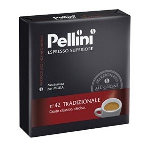Pellini No.42 Tradizionale Ground Coffee 250g Duo