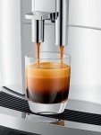 Jura E8 Automatic Espresso Machine Bundle - White