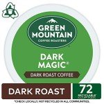 Green Mountain Dark Magic Keurig Coffee Pods, 72 Count